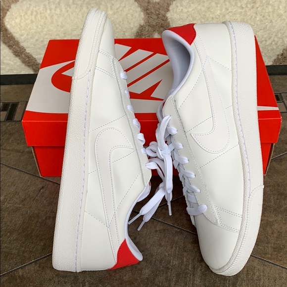 NIKE TENNIS CLASSIC CS WHITE-UNIVERSITY RED MEN’S - Picture 7 of 16